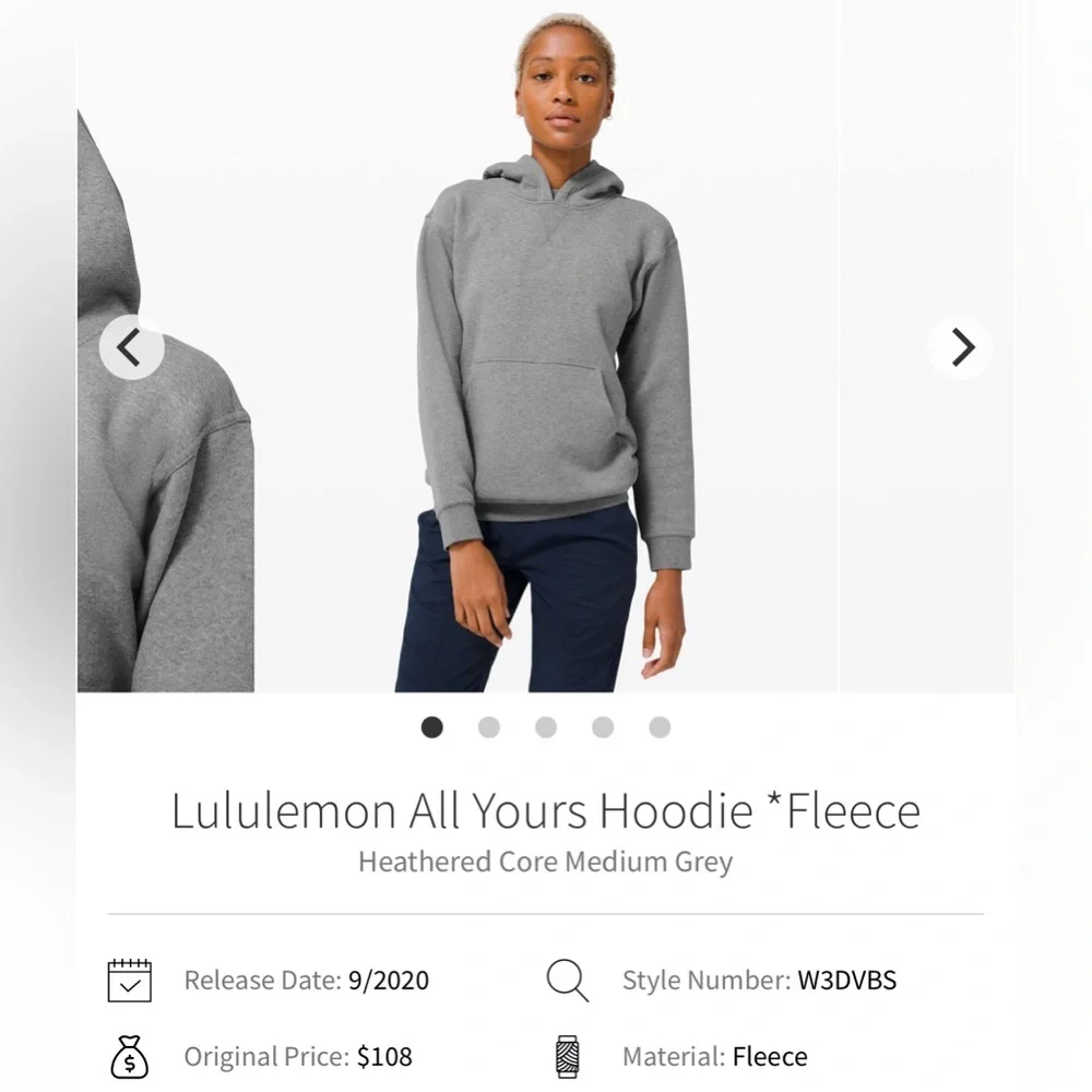 Lululemon All Yours Hoodie - Picture 3 of 6